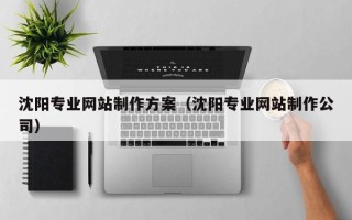 濮阳沈阳专业网站制作方案（沈阳专业网站制作公司）